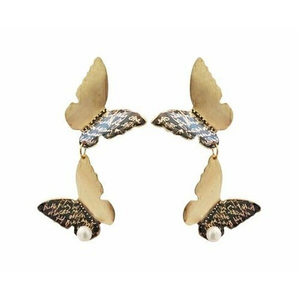 Μεγάλα εντυπωσιακά σκουλαρίκια με μαργαριτάρια πεταλούδα - 4645,Βρείτε μοναδικά χειροποίητα κοσμήματα και τα μεγάλα εντυπωσιακά σκουλαρίκια πεταλούδα με μαργαριτάρια - 4645 στο candiashop.gr - Unique Handmade Jewelry for Women