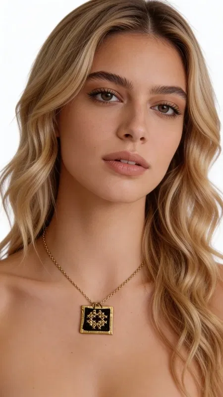 Ανακαλύψτε τη μαγεία της παραδοσιακής ελληνικής τέχνης με αυτό το εντυπωσιακό κεντητό κολιέ σε μαύρο χρώμα. Σχεδιασμένο από την Ελληνίδα Σχεδιάστρια Κοσμημάτων Αικατερίνη Χαλκιαδάκη, το κόσμημα αυτό συνδυάζει τη λαϊκή παράδοση με τη σύγχρονη αισθητική.
Το statement κολιέ φέρει γεωμετρικά μοτίβα κεντημένα με χρυσοκλωστή πάνω σε μαύρο ύφασμα, δημιουργώντας έναν εντυπωσιακό χρωματικό συνδυασμό που προσελκύει τα βλέμματα. Αυτό το χειροποίητο κόσμημα είναι ιδανικό για να συμπληρώσει βραδινά σύνολα ή να προσθέσει μια ethnic πινελιά στην καθημερινή σας εμφάνιση. Το μέγεθός του το καθιστά ιδανικό statement piece που μπορεί να φορεθεί μόνο του ή να συνδυαστεί με άλλα κοσμήματα για layering εμφάνιση. Φροντίστε το κολιέ σας αποθηκεύοντάς το σε στεγνό μέρος και καθαρίζοντάς το απαλά με μαλακό πανί.