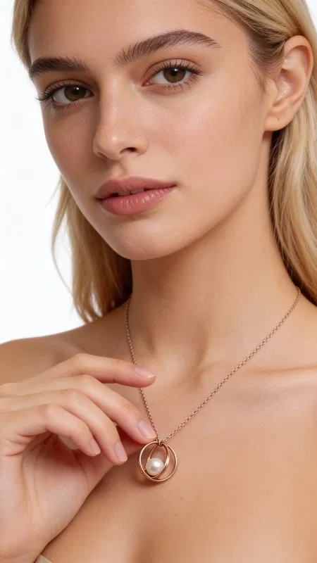 , Ανακαλύψτε τη μαγεία του χειροποίητου κολιέ με πέρλα που συνδυάζει την κομψότητα με την μοντέρνα αισθητική. Αυτό το εντυπωσιακό κόσμημα, σχεδιασμένο από την Ελληνίδα Σχεδιάστρια Κοσμημάτων Αικατερίνη Χαλκιαδάκη, αποτελεί την τέλεια επιλογή για γυναίκες που αναζητούν μοναδικότητα στον καθημερινό ή επίσημο ντύσιμό τους.
Το κολιέ διαθέτει έναν γεωμετρικό κρίκο από ορείχαλκο σε χρυσό χρώμα που φιλοξενεί μια λευκή πέρλα, δημιουργώντας μια αρμονική αντίθεση υλικών. Η μακριά αλυσίδα επιτρέπει την ευελιξία στο styling, ενώ ο μινιμαλιστικός σχεδιασμός το καθιστά κατάλληλο για layering με άλλα κολιέ.
Το κολιέ συνδυάζεται τέλεια με casual και επίσημα outfits, προσφέροντας μια πινελιά διακριτικής πολυτέλειας. Ιδανικό για δώρο ή για να εμπλουτίσετε τη συλλογή κοσμημάτων σας με ένα αυθεντικό ελληνικό κόσμημα που αντικατοπτρίζει την παράδοση και την καινοτομία.