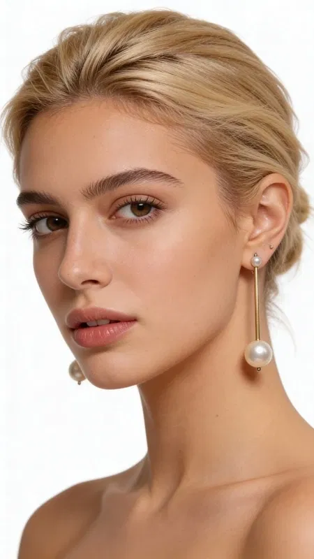 , Ανακαλύψτε τη μαγεία των μεγάλων εντυπωσιακών σκουλαρικιών κρεμαστών με διπλή πέρλα, ένα κόσμημα που συνδυάζει την κλασική ομορφιά με τη σύγχρονη αισθητική. Αυτά τα μοναδικά χειροποίητα σκουλαρίκια, σχεδιασμένα από την Ελληνίδα Σχεδιάστρια Κοσμημάτων Αικατερίνη Χαλκιαδάκη, αποτελούν την τέλεια επιλογή για την γυναίκα που θέλει να ξεχωρίσει.
Η γραμμική σχεδίαση με τον χρυσό ορείχαλκο δημιουργεί μια κομψή κίνηση που συμπληρώνει τη φυσική λάμψη των πέρλων. Το ένα άκρο κοσμείται με μια μικρή πέρλα που προσφέρει λεπτότητα, ενώ στο αντίθετο άκρο μια μεγαλύτερη πέρλα προσθέτει βάρος και κομψότητα. Αυτός ο συνδυασμός δημιουργεί ένα ισορροπημένο σχέδιο που κινείται απαλά με κάθε κίνηση.
Τα μακριά σκουλαρίκια αυτά είναι ιδανικά για ειδικές περιστάσεις, γάμους, επίσημα events αλλά και για να αναβαθμίσετε την καθημερινή σας εμφάνιση. Η ποιότητα του ορείχαλκου εξασφαλίζει αντοχή και διατήρηση του χρώματος.