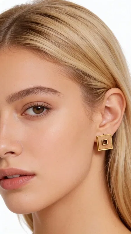 , Ανακαλύψτε τη μοναδική ομορφιά των χειροποίητων καρφωτών σκουλαρικιών με ξύλο, που συνδυάζουν τη φυσική θερμότητα του ξύλου με τη χρυσαφί λάμψη του ορείχαλκου. Αυτά τα εντυπωσιακά τετράγωνα σκουλαρίκια είναι σχεδιασμένα από την Ελληνίδα Σχεδιάστρια Κοσμημάτων Αικατερίνη Χαλκιαδάκη και αποτελούν την τέλεια επιλογή για τη σύγχρονη γυναίκα που αναζητά μοντέρνα κοσμήματα με χαρακτήρα.
Η γεωμετρική τους φόρμα και ο μινιμαλιστικός σχεδιασμός τα καθιστούν ιδανικά για καθημερινή χρήση, ενώ παράλληλα προσδίδουν μια εκλεπτυσμένη πινελιά σε κάθε εμφάνιση. Το συνδυασμός των φυσικών υλικών δημιουργεί μια αίσθηση οργανικής κομψότητας που ταιριάζει τόσο σε casual όσο και σε πιο επίσημα looks. Αυτά τα πρωτότυπα γυναικεία σκουλαρίκια αποτελούν μια εξαιρετική επένδυση για τη συλλογή κοσμημάτων σας. Συνδυάστε τα με άλλα κομμάτια από την ίδια σειρά για ένα ολοκληρωμένο boho chic στυλ. Για τη διατήρηση τους, αποφεύγετε την επαφή με νερό και αποθηκεύετε τα σε στεγνό μέρος.