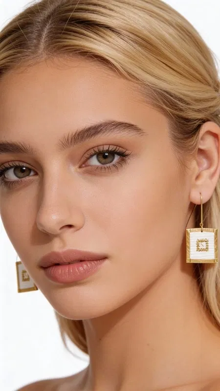 Ανακαλύψτε την τέλεια ισορροπία μεταξύ κλασικής κομψότητας και σύγχρονου στυλ με αυτά τα εντυπωσιακά κεντητά σκουλαρίκια statement. Σχεδιασμένα από την Ελληνίδα Σχεδιάστρια Κοσμημάτων Αικατερίνη Χαλκιαδάκη, αυτά τα μοναδικά κοσμήματα συνδυάζουν τη χρυσοκλωστή με γεωμετρικά σχέδια σε καθαρό λευκό χρώμα, δημιουργώντας ένα έργο τέχνης που μεταμορφώνει κάθε εμφάνιση.
Η τετράγωνη γεωμετρική φόρμα με το περίτεχνο κεντητό μοτίβο στο εσωτερικό προσφέρει μια φρέσκια προσέγγιση στα παραδοσιακά χειροποίητα κοσμήματα. Το λευκό χρώμα σε συνδυασμό με τις χρυσές λεπτομέρειες δημιουργεί μια αίσθηση πολυτέλειας που ταιριάζει τόσο σε καθημερινές όσο και σε επίσημες περιστάσεις.
Αυτά τα κρεμαστά σκουλαρίκια είναι η ιδανική επιλογή για γυναίκες που αναζητούν πρωτότυπα κοσμήματα με ελληνική υπογραφή. Ο μοντέρνος σχεδιασμός τα καθιστά κατάλληλα για γάμους, βραδινές εξόδους ή για όσες θέλουν να προσθέσουν έναν εντυπωσιακό τόνο στην καθημερινότητά τους.
Φυλάσσετε σε στεγνό μέρος, αποφεύγετε την επαφή με αρώματα και καλλυντικά.