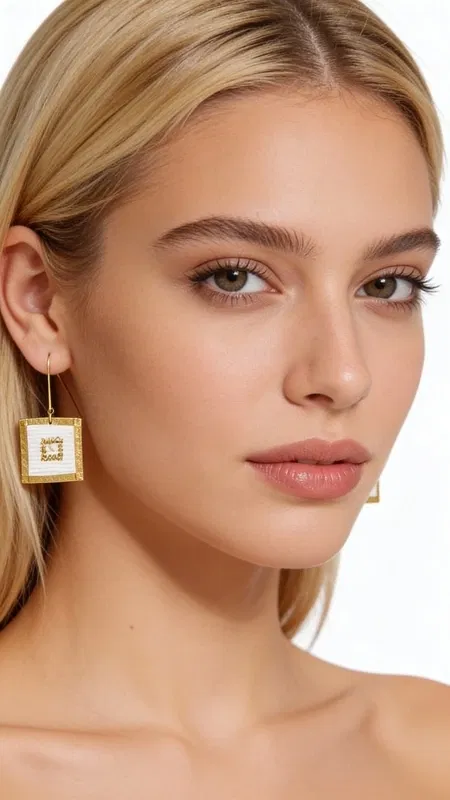 , Ανακαλύψτε την τέλεια ισορροπία μεταξύ κλασικής κομψότητας και σύγχρονου στυλ με αυτά τα εντυπωσιακά κεντητά σκουλαρίκια statement. Σχεδιασμένα από την Ελληνίδα Σχεδιάστρια Κοσμημάτων Αικατερίνη Χαλκιαδάκη, αυτά τα μοναδικά κοσμήματα συνδυάζουν τη χρυσοκλωστή με γεωμετρικά σχέδια σε καθαρό λευκό χρώμα, δημιουργώντας ένα έργο τέχνης που μεταμορφώνει κάθε εμφάνιση.
Η τετράγωνη γεωμετρική φόρμα με το περίτεχνο κεντητό μοτίβο στο εσωτερικό προσφέρει μια φρέσκια προσέγγιση στα παραδοσιακά χειροποίητα κοσμήματα. Το λευκό χρώμα σε συνδυασμό με τις χρυσές λεπτομέρειες δημιουργεί μια αίσθηση πολυτέλειας που ταιριάζει τόσο σε καθημερινές όσο και σε επίσημες περιστάσεις.
Αυτά τα κρεμαστά σκουλαρίκια είναι η ιδανική επιλογή για γυναίκες που αναζητούν πρωτότυπα κοσμήματα με ελληνική υπογραφή. Ο μοντέρνος σχεδιασμός τα καθιστά κατάλληλα για γάμους, βραδινές εξόδους ή για όσες θέλουν να προσθέσουν έναν εντυπωσιακό τόνο στην καθημερινότητά τους.
Φυλάσσετε σε στεγνό μέρος, αποφεύγετε την επαφή με αρώματα και καλλυντικά.